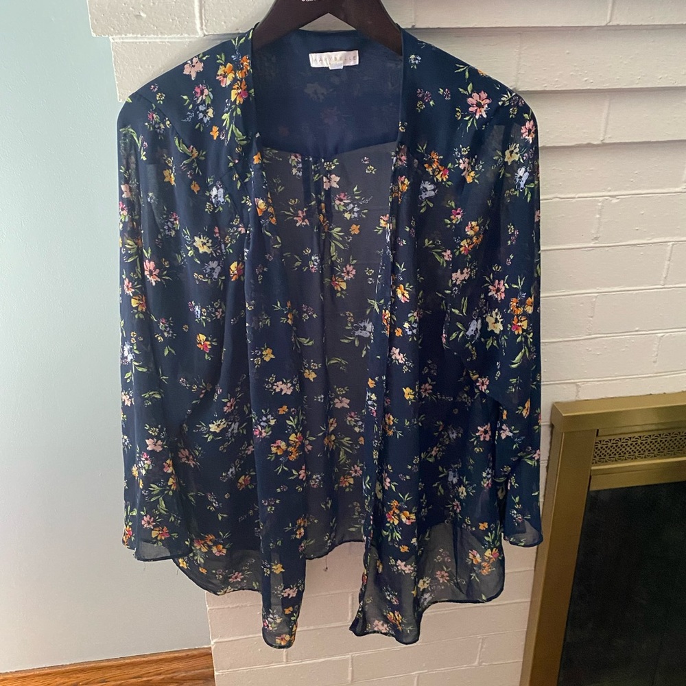 Sz 1x Marybelle Sheer Open Top